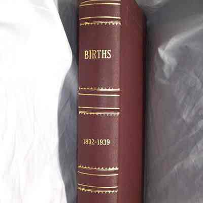 Records of Births, Town of Gouldsboro, Maine, 1892-1939