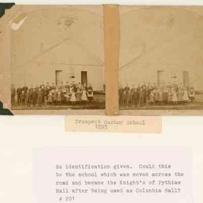 Prospect Harbor School Students 1895
