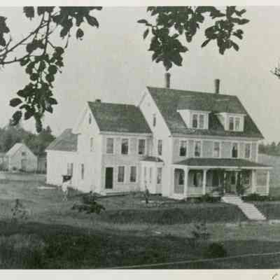 The Sands. Home of Captain George W. and Margaret Wood Allen.