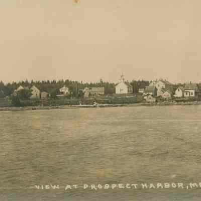 View at Prospect Harbor, ME. 3K.