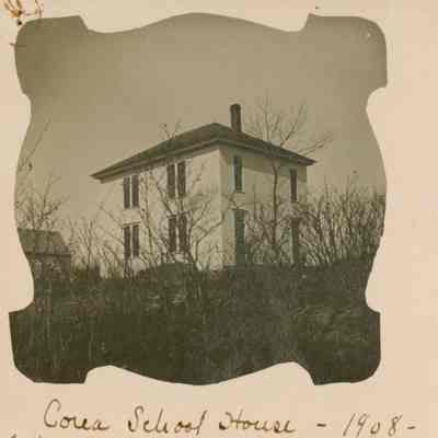 Schoolhouse in Corea, Maine.