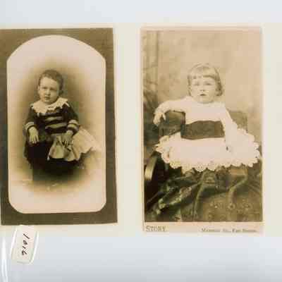 Three children - Roy Hutchings, Margaret Moore, and Helen Preble.