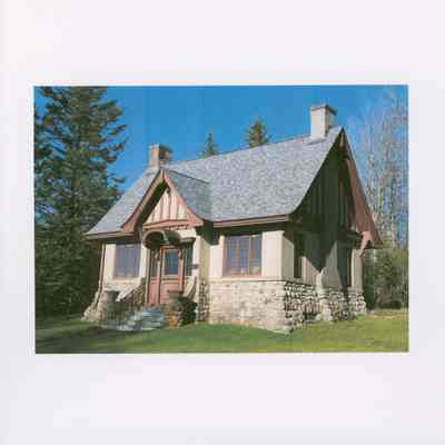 West Gouldsboro Village Library (right side view).