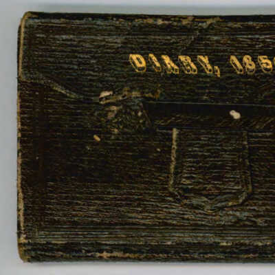 1853 Pendleton Diary