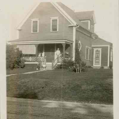 House at Sunny Side Farm, West Gouldsboro, Maine.