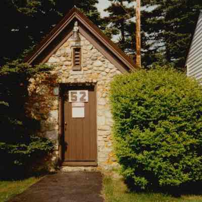 Prospect Harbor Lighthouse - Stone Oil House and Garage