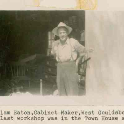 William Eaton. Cabinet Maker.