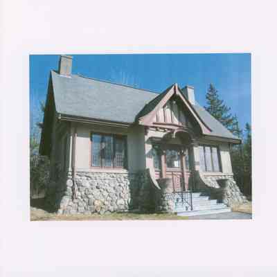 West Gouldsboro Village Library (left side view).