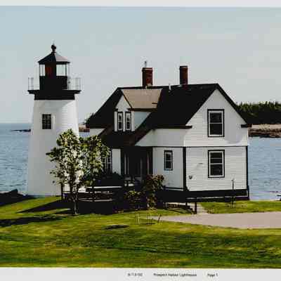 Prospect Harbor Lighthouse and Keeper's Cottage