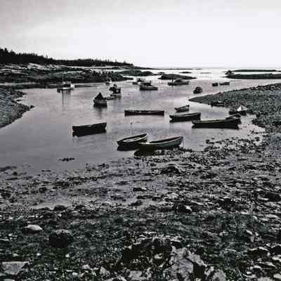 Wonsqueak Harbor Dinghies at Low Tide