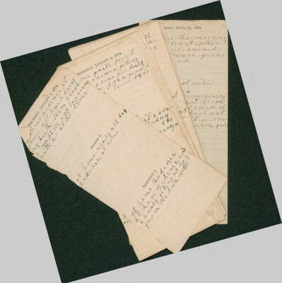 1874 Pendleton Diary