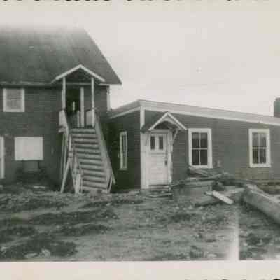 Stinson Factory buildings after a hurricane