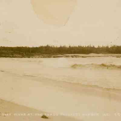 Surf Scene at the Sands. Prospect Harbor, ME. 98.