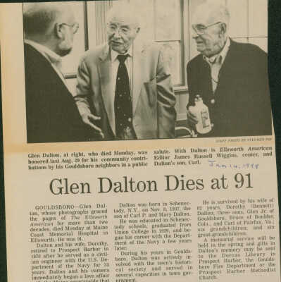Glen Dalton Obituary