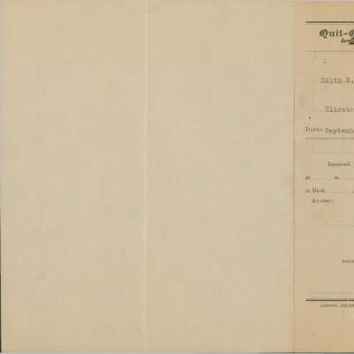 Deed. Edith B. Cole to Elizabeth R. Kelly.