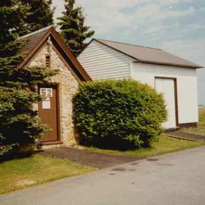 Prospect Harbor Lighthouse - Stone Oil House and Garage