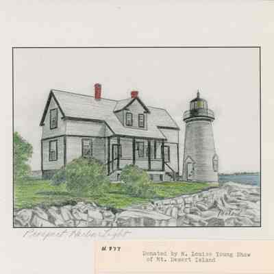 Prospect Harbor Lighthouse and Keeper's Cottage