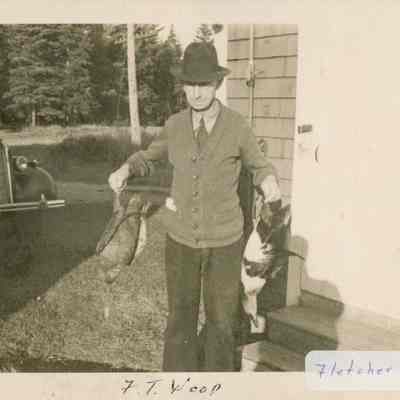 Fletcher T. Wood after duck hunting