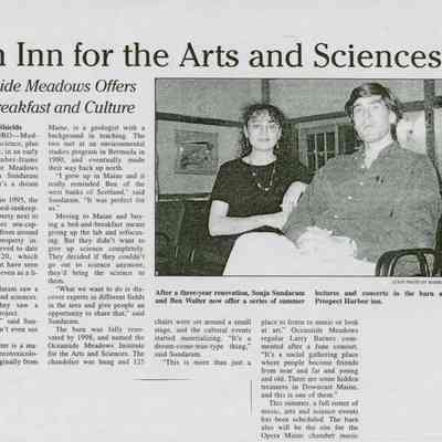 An Inn for the Arts and Sciences