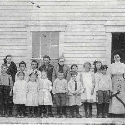 Birch Harbor School Class Photo 1912