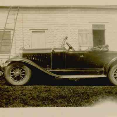 Phil Tracy's first automobile