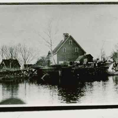 Views of Noyes' Barn from Jones Pond