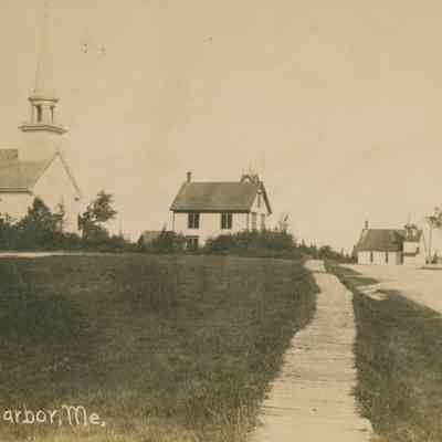 Main Street view. Prospect Harbor, ME.