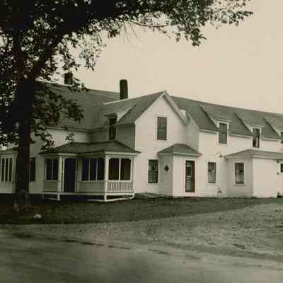 Monroe Orcutt's house on the Pond Road