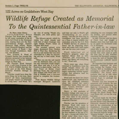 Wildlife Refuge Created as Memorial to the Quintessential Father-in-Law