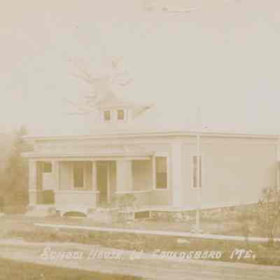 Former West Gouldsboro Grammar School. School House. W. Gouldsboro ME. 2.
