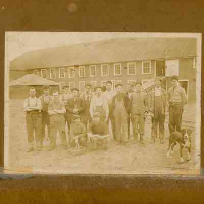 Employees at Al Hamilton's Sardine Factory