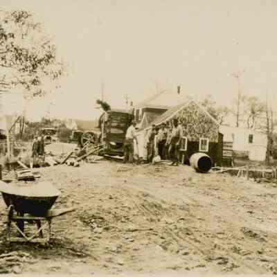 Prospect Harbor Bridge under Construction