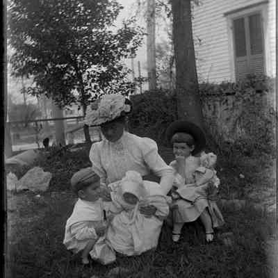 Leah Mary Cox Glass Plate Negatives