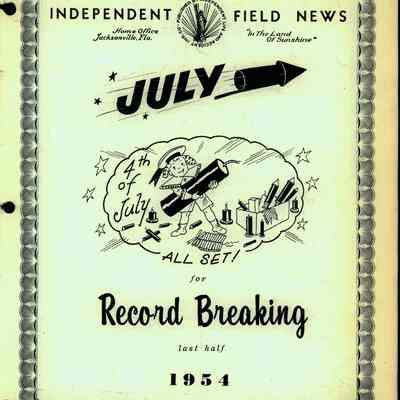 Independent Field News Magazine. July 5, 1954.
