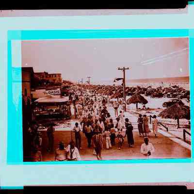 People Strolling the Boardwalk