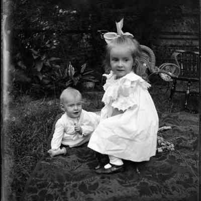 Leah Mary Cox Glass Plate Negatives