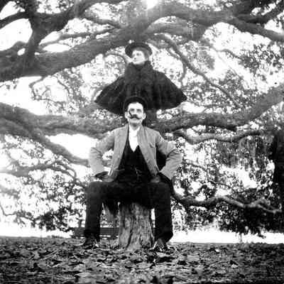 Hamming It Up: Mr. and Mrs. George Clark, Jr. in Panama Park