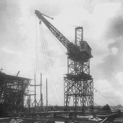 Merrill-Stevens Corporation docks, 1910s.