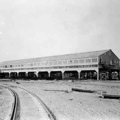 Merrill-Stevens Carpentry building, 1917.