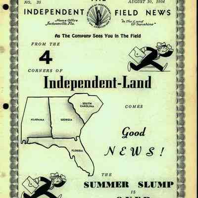 Independent Field News Magazine. August 30, 1954.