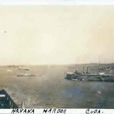 Havana Harbor, Cuba. 1913.