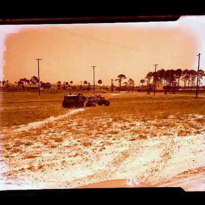 Clearing Baseball Field