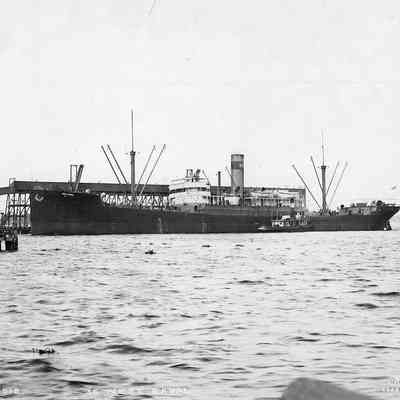 S.S. West Erral in Jacksonville, 1910s.