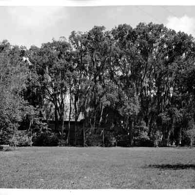 Looking at House from Recreation Field