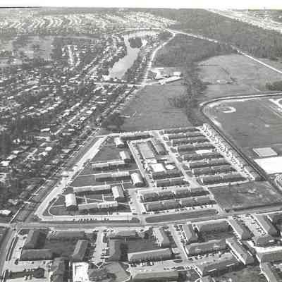 Aerial Kings Garden and Williamsburg