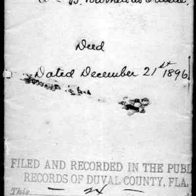 Woodlawn Club mortgage, receipt of dues, 1896