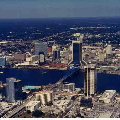 Aerial View of Jacksonville