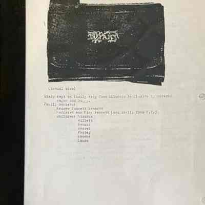 Diary kept on family trip from Illinois to Florida by covered wagon and buggy