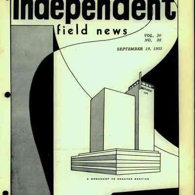 Independent Field News Magazine. September 19, 1955.