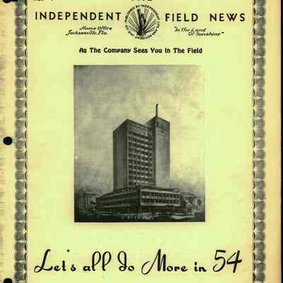 Independent Field News Magazine. January 4, 1954.